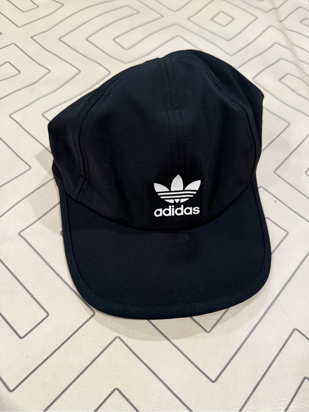 Adidas Black Lightweight Athletic Hat